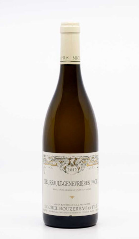 BOUZEREAU MICHEL - Meursault 1er Cru Genevrières 2012
