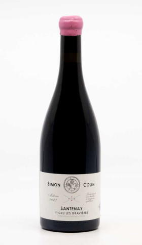 COLIN SIMON - Santenay 1er Cru les Gravières 2023 red, wine 1er cru from santenay 1er cru
