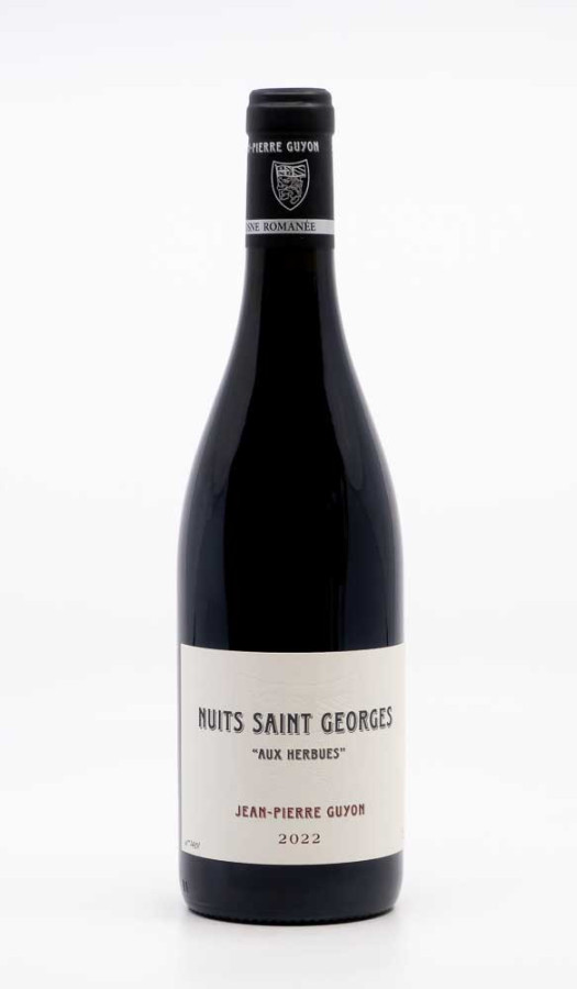GUYON JEAN PIERRE - Nuits Saint Georges aux Herbues 2022 white, wine village from nuits saint georges