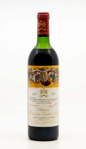 CHÂTEAU MOUTON ROTHSCHILD - Pauillac 1987 rouge - Vin  pauillac | RP Fines Wines