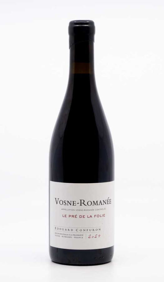 CONFURON EDOUARD - Vosne Romanée le Pré de la Folie 2024 red, wine village from vosne romanée