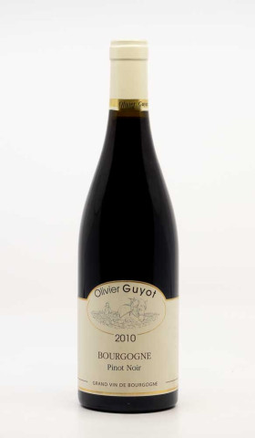 GUYOT OLIVIER - Bourgogne Pinot Noir 2010 rouge, vin régional de bourgogne pinot noir