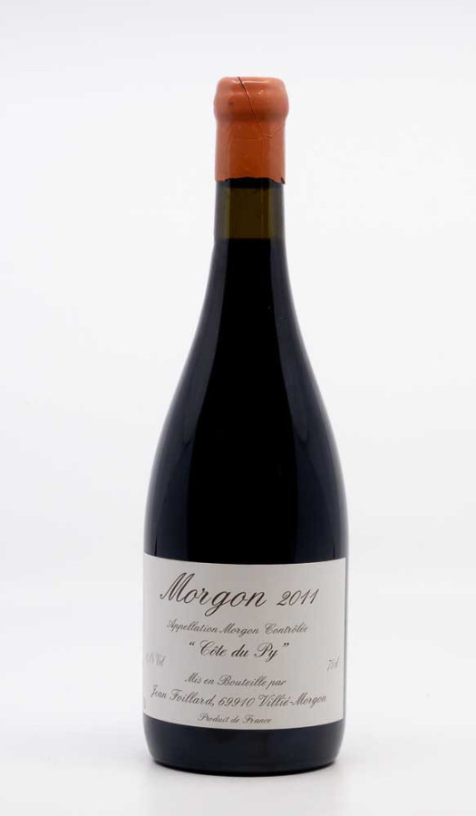 FOILLARD - Morgon Côte du Py 2011 red, wine  from morgon