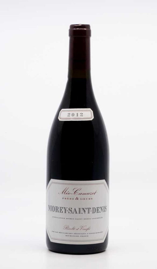 MEO CAMUZET FERE & SOEURS - Morey Saint Denis 2012 rouge, vin village de morey saint denis
