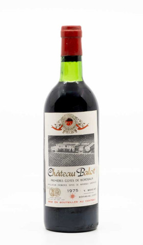CHÂTEAU BALOT - Côtes de Bordeaux 1975