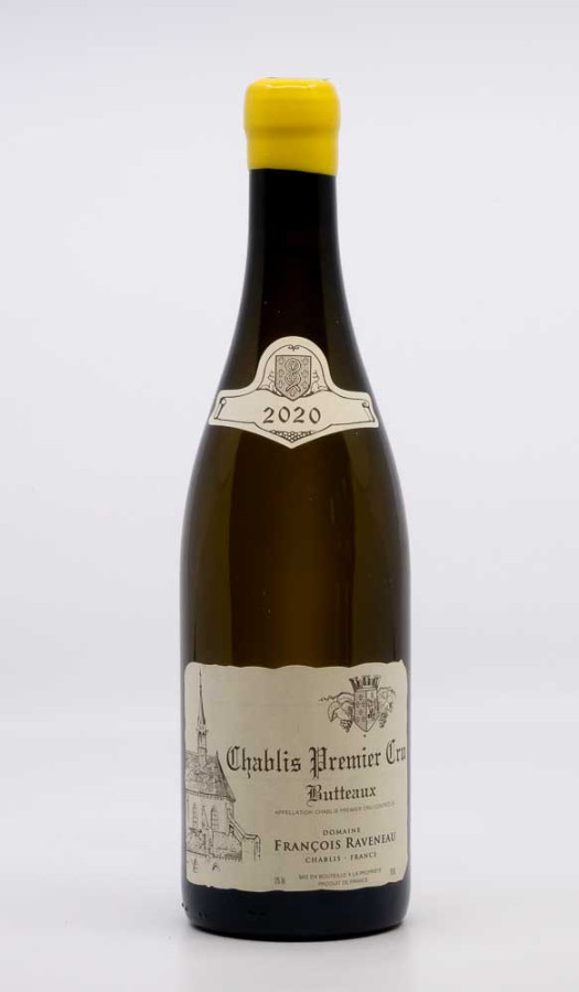 RAVENEAU - Chablis 1er Cru Butteaux 2020 blanc, vin 1er cru de chablis 1er cru