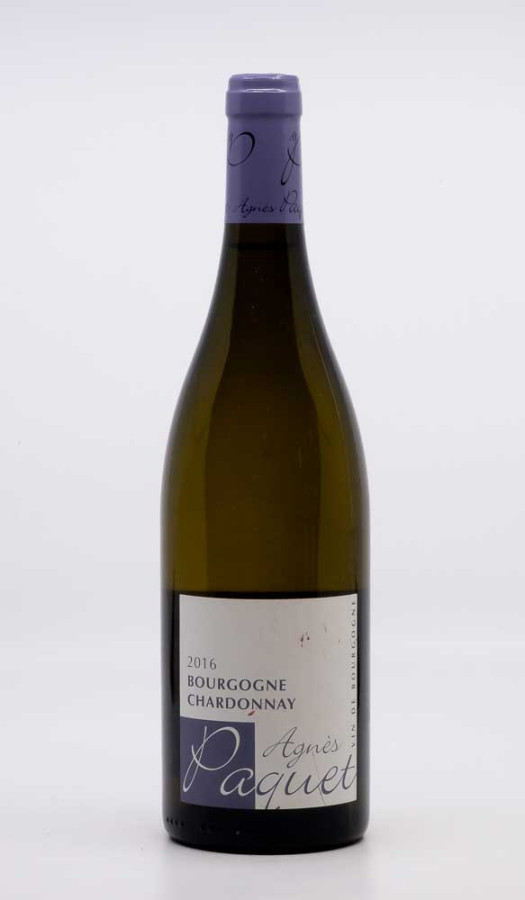 PAQUET AGNES - Bourgogne Blanc 2016 blanc, vin régional de bourgogne chardonnay