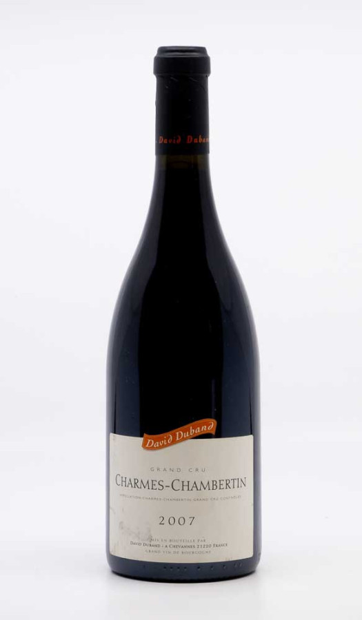 DUBAND DAVID - Charmes Chambertin Grand Cru 2007 rouge, vin grand cru de charmes chambertin