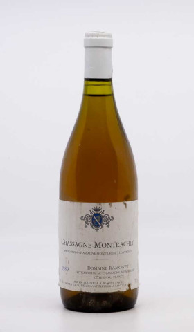 RAMONET - SAVOUR CLUB - Chassagne Montrachet 1989 blanc, vin village de chassagne montrachet