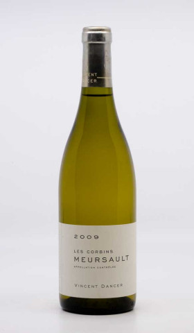 DANCER VINCENT - Meursault les Corbins 2009 blanc, vin village de meursault