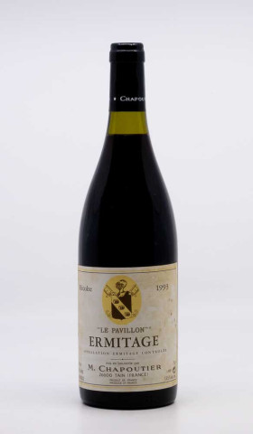 CHAPOUTIER - Ermitage Le Pavillon 1993 rouge, vin  de hermitage
