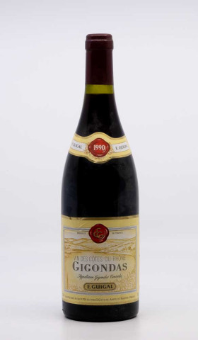 GUIGAL - Gigondas 1990 rouge, vin  de gigondas