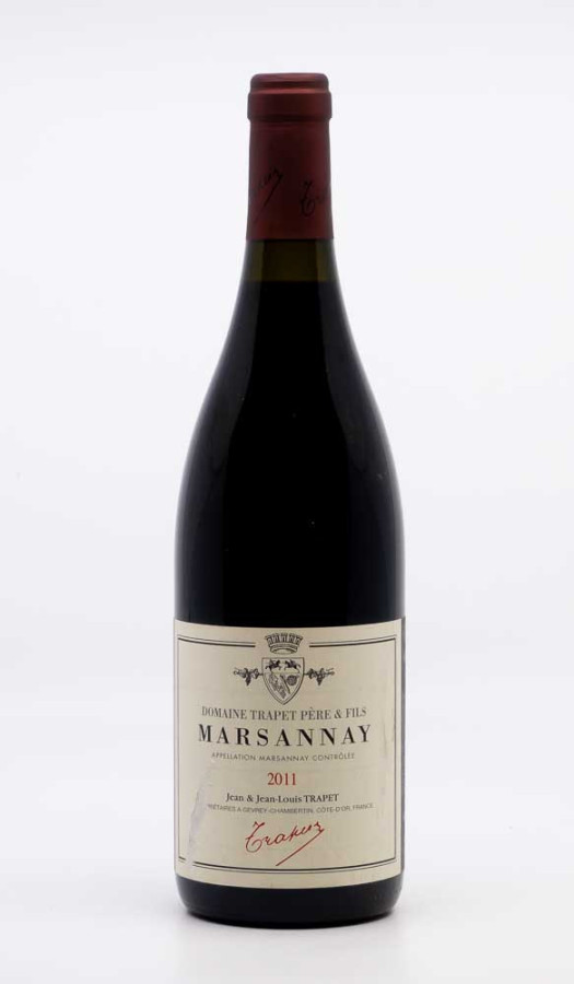 TRAPET JEAN LOUIS - Marsannay Rouge 2011 rouge, vin village de marsannay