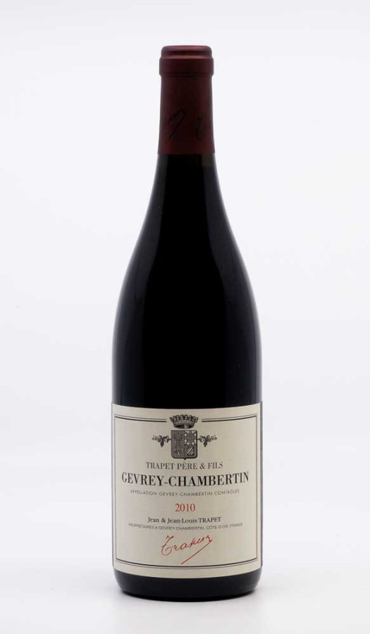 TRAPET JEAN LOUIS - Gevrey Chambertin 2010 rouge, vin village de gevrey chambertin