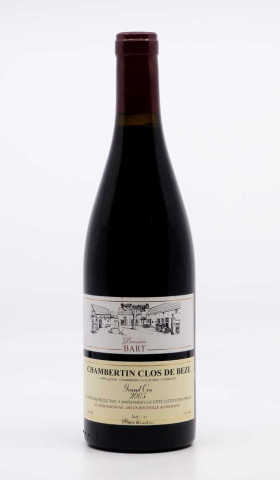 BART - Chambertin Clos de Bèze Grand Cru 2005 rouge, vin grand cru de chambertin