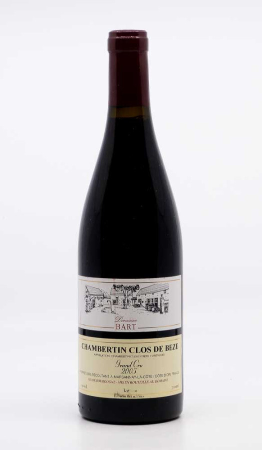 BART - Chambertin Clos de Bèze Grand Cru 2005 rouge, vin grand cru de chambertin