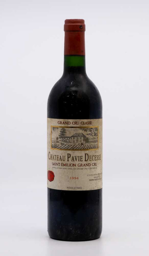 CHÂTEAU PAVIE DECESSE - Saint Emilion 1994 rouge, vin  de saint emilion