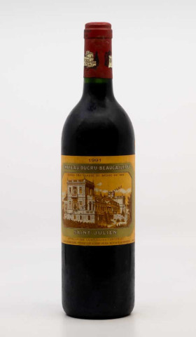 CHÂTEAU DUCRU BEAUCAILLOU - Saint Julien 1991 rouge, vin  de saint julien