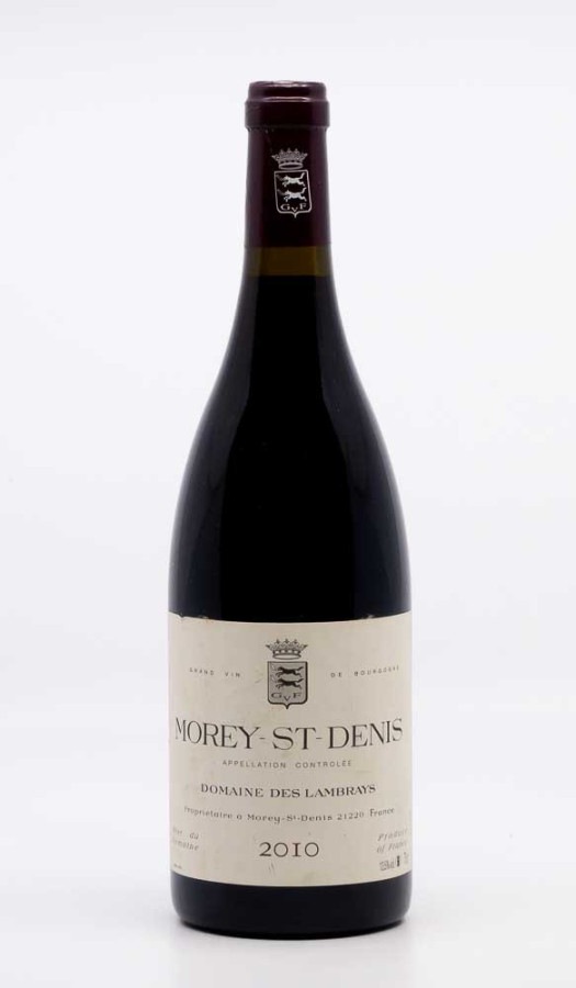 DOMAINE DES LAMBRAYS - Morey Saint Denis 2010 rouge, vin village de morey saint denis