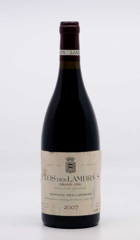 DOMAINE DES LAMBRAYS - Clos des Lambrays Grand Cru 2007 rouge, vin grand cru de clos des lambrays