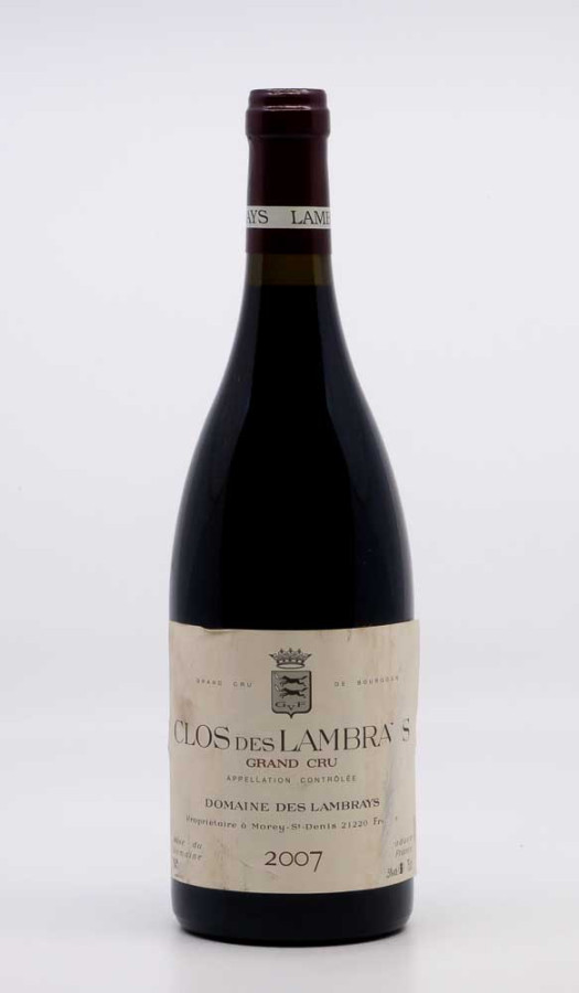 DOMAINE DES LAMBRAYS - Clos des Lambrays Grand Cru 2007 red, wine grand cru from clos des lambrays