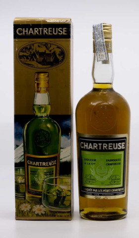 PERES CHARTREUX - Chartreuse Tarragone Verte 1973-1985