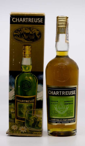 PERES CHARTREUX - Chartreuse Tarragone Verte 1973-1985
