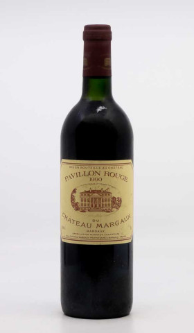 CHÂTEAU MARGAUX - Margaux Pavillon Rouge 1990 rouge, vin  de margaux