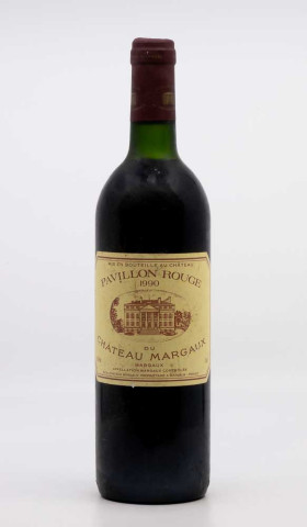 CHÂTEAU MARGAUX - Margaux Pavillon Rouge 1990 rouge, vin  de margaux