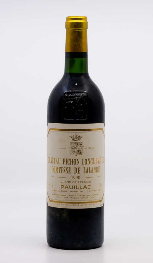 CHÂTEAU PICHON LONGUEVILLE COMTESSE DE LALANDE - Pauillac 1990 rouge, vin  de pauillac