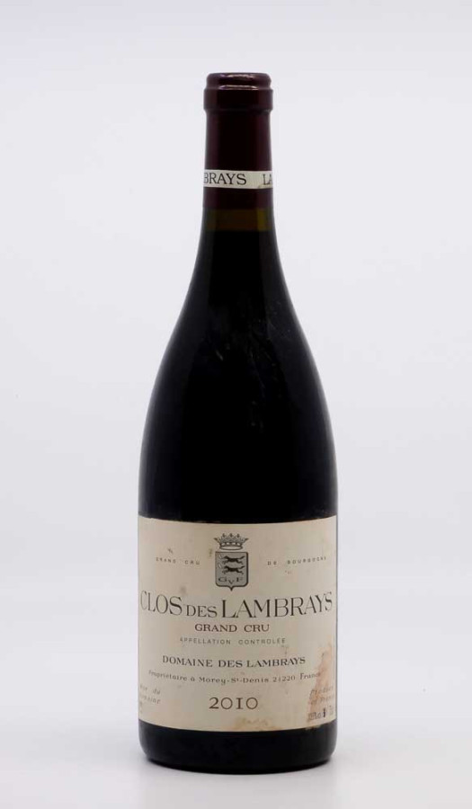 DOMAINE DES LAMBRAYS - Clos des Lambrays Grand Cru 2010 rouge, vin grand cru de clos des lambrays