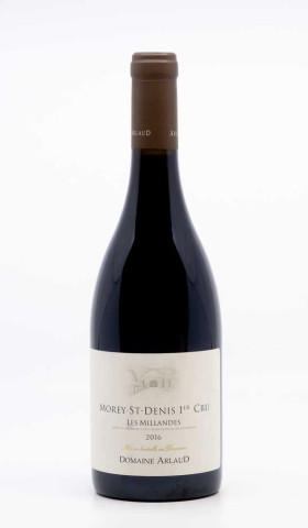 ARLAUD - Morey Saint Denis 1er Cru les Millandes 2016 rouge, vin 1er cru de morey saint denis 1er cru