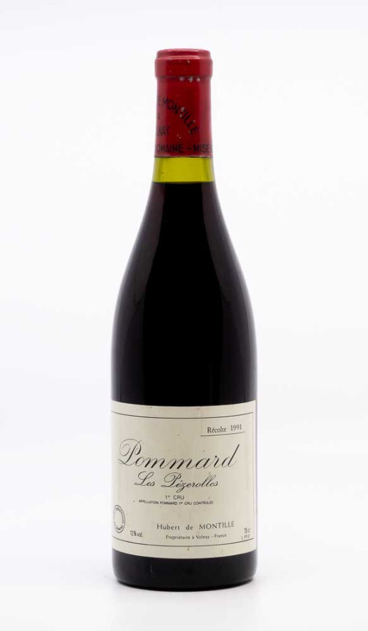 DE MONTILLE - Pommard 1er Cru les Pézerolles 1991 rouge, vin 1er cru de pommard 1er cru