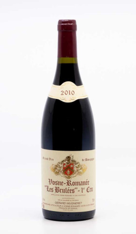 MUGNERET GERARD - Vosne Romanée 1er Cru les Brûlées 2010 red, wine 1er cru from vosne romanée 1er cru