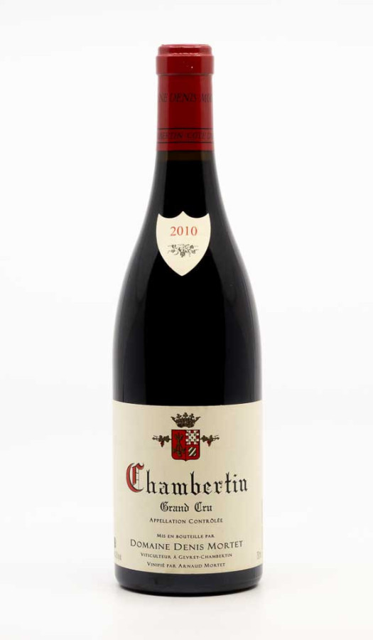 MORTET DENIS - Chambertin Grand Cru 2010 red, wine grand cru from chambertin