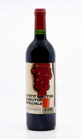 CHÂTEAU MOUTON ROTHSCHILD - Le Petit Mouton 1996 rouge, vin  de pauillac