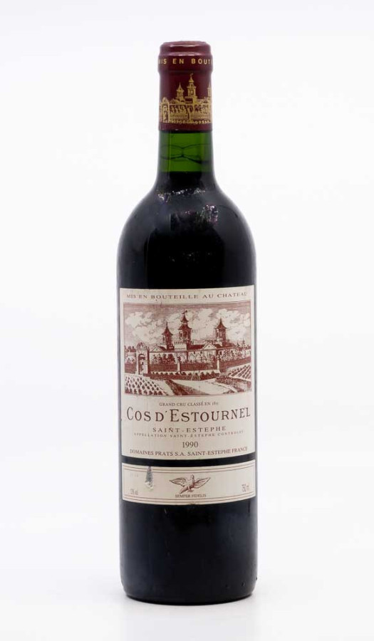 CHÂTEAU COS D'ESTOURNEL - Saint Estèphe 1990 rouge, vin  de saint estèphe