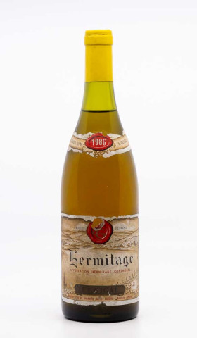 GUIGAL - Hermitage blanc 1986 blanc, vin  de hermitage