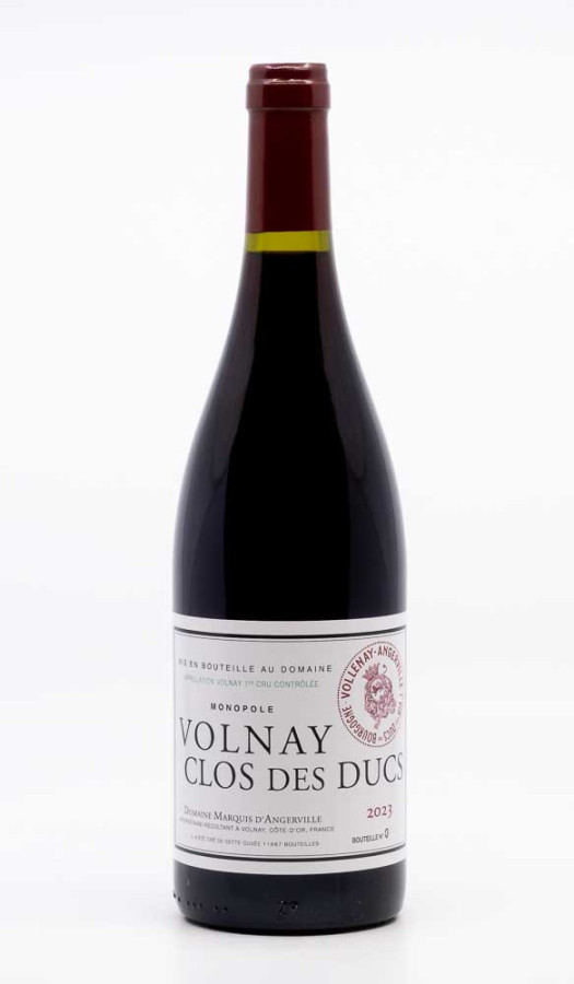MARQUIS D'ANGERVILLE - Volnay 1er Cru Clos des Ducs 2023 red, wine 1er cru from volnay 1er cru