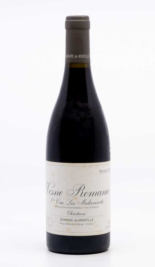 DE MONTILLE - Vosne Romanée 1er Cru Malconsorts Cuvée Christiane 2007 rouge, vin 1er cru de vosne romanée 1er cru