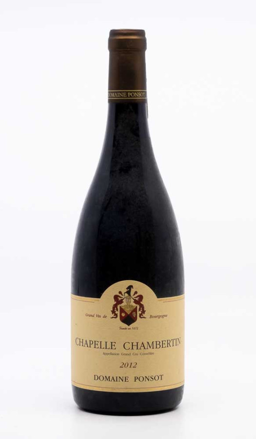 PONSOT - Chapelle Chambertin Grand Cru 2012 red, wine grand cru from chapelle chambertin