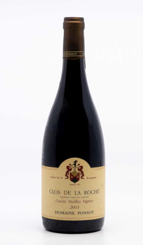 PONSOT - Clos de la Roche Vieilles Vignes Grand Cru 2011 red, wine grand cru from clos de la roche