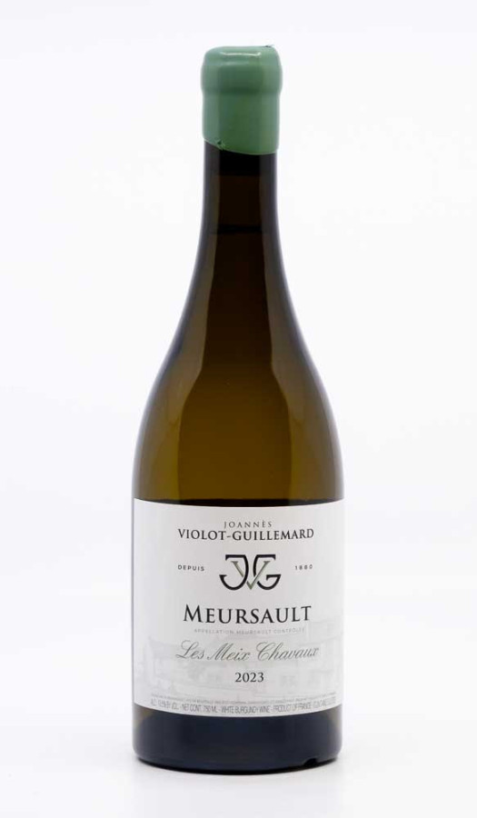 VIOLOT GUILLEMARD JOANNES - Meursault Meix Chavaux 2023 blanc, vin village de meursault