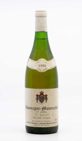 PILLOT PAUL - Chassagne Montrachet 1er Cru la Romanée 1986 blanc, vin 1er cru de chassagne montrachet 1er cru