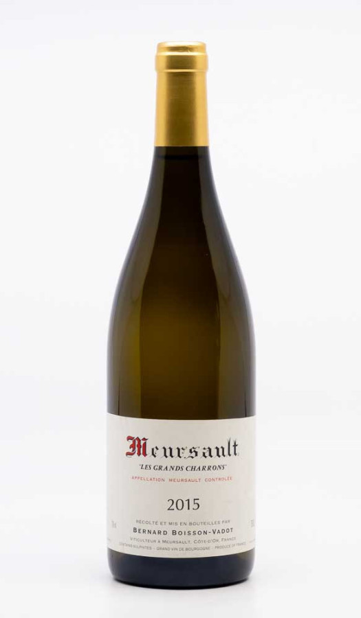 BOISSON VADOT - Meursault les Grands Charrons 2015 white, wine village from meursault