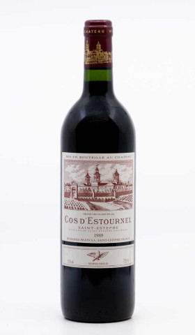 CHÂTEAU COS D'ESTOURNEL - Saint Estèphe 1989 red, wine  from saint estèphe