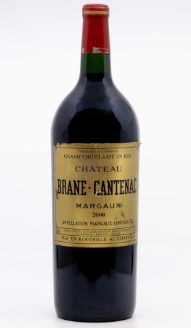CHÂTEAU BRANE CANTENAC - Margaux 2000 Magnum red, wine  from margaux