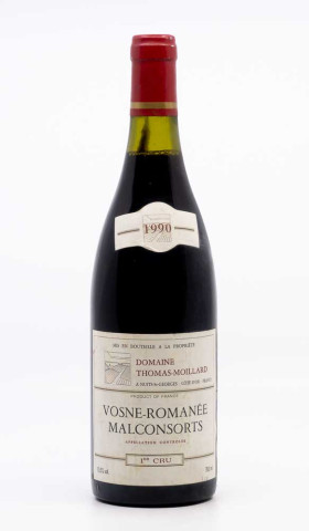 MOILLARD THOMAS - Vosne Romanée 1er Cru aux Malconsorts 1990 red - 1er cru Wine from vosne romanée 1er cru | RP Fines