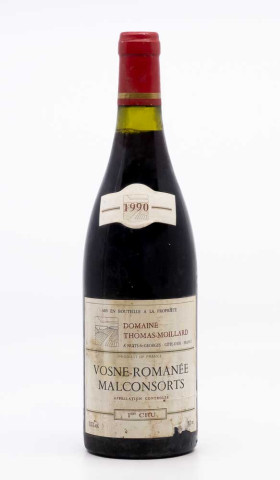 MOILLARD THOMAS - Vosne Romanée 1er Cru aux Malconsorts 1990 red - 1er cru Wine from vosne romanée 1er cru | RP Fines