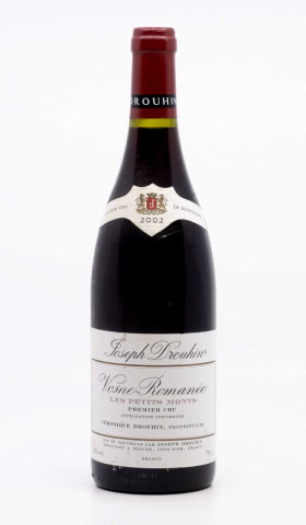 DROUHIN JOSEPH - Vosne Romanée 1er Cru les Petits Monts 2002 red - 1er cru Wine from vosne romanée 1er cru | RP Fines